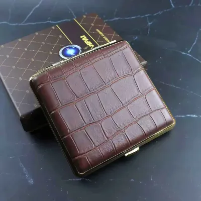  Luxury Modern Square Pocket Cigarette Case 